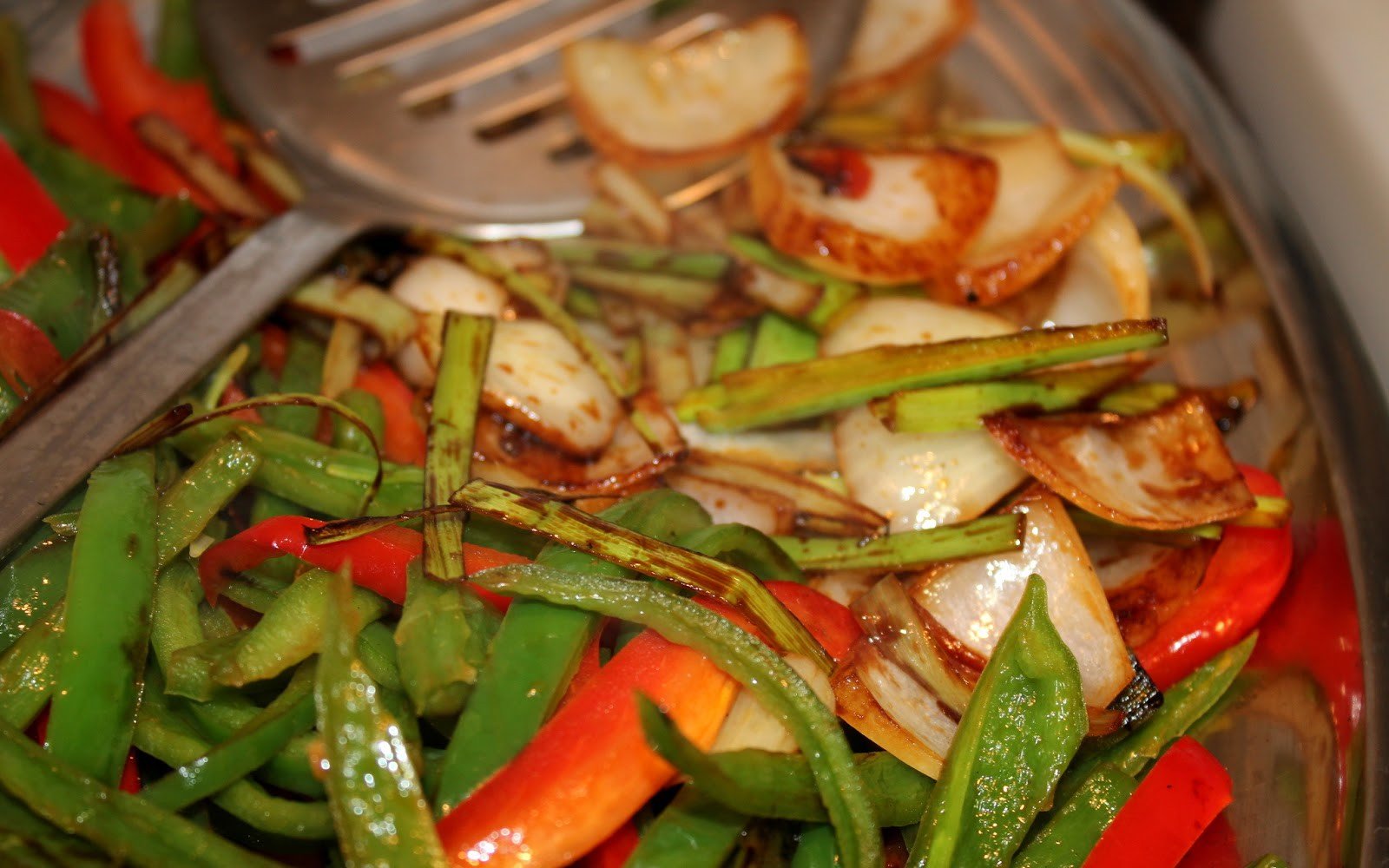 wok pollastre al curri verdures ametlles pas19