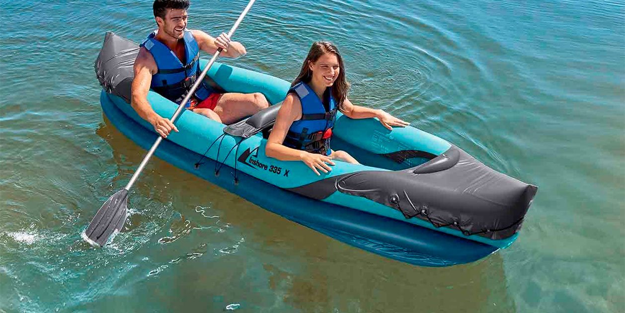 Este kayak biplaza inflable low cost de Lidl está batiendo todos los récords