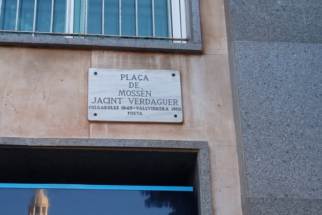 placa verdaguer barcelona foto jp