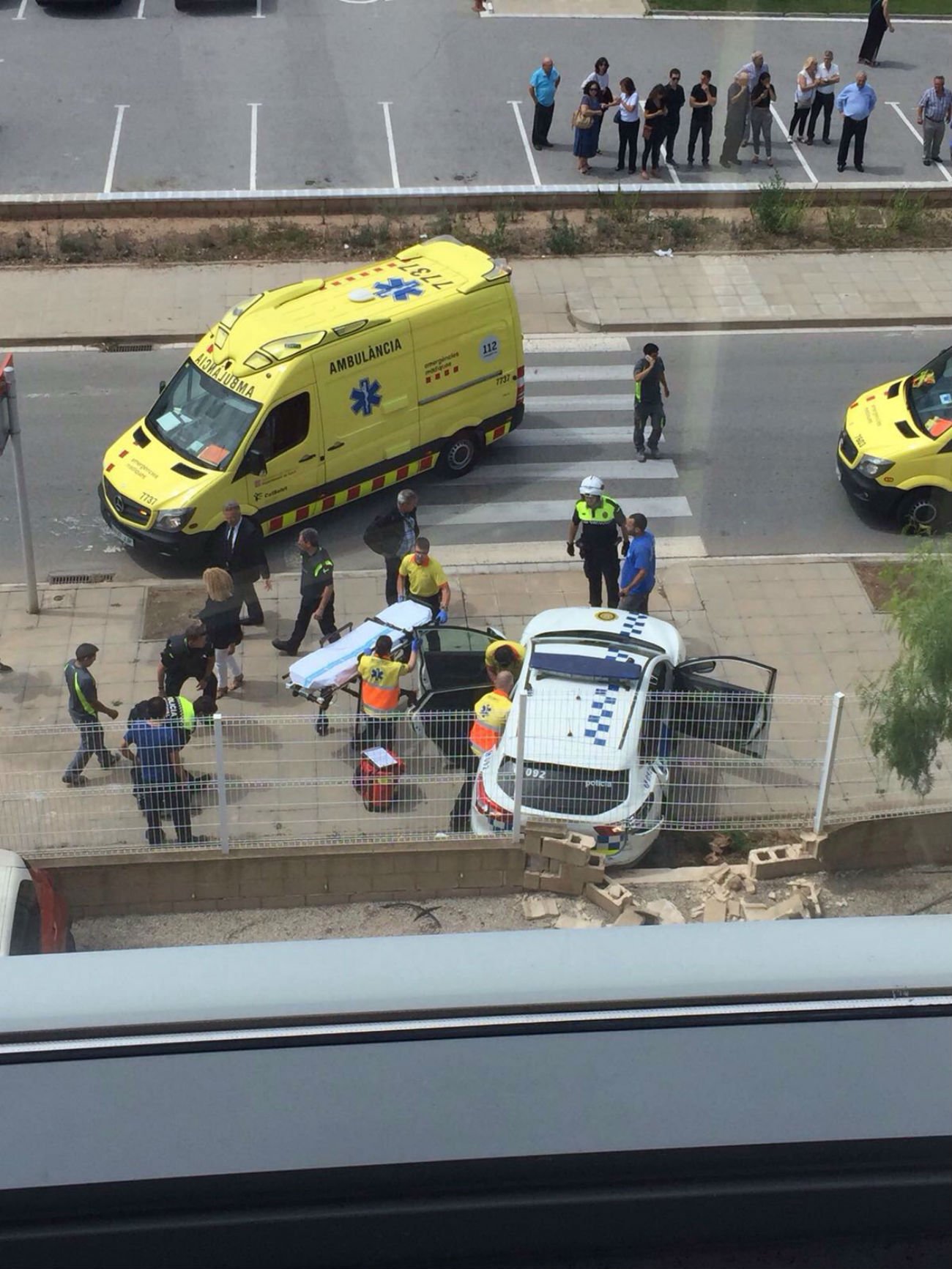 Detenido el hombre que ha herido a dos policías con un kalashnikov en Gavà