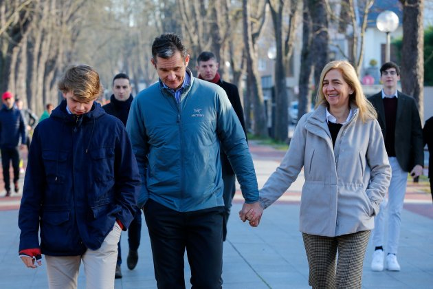 Iñaki Urdangarin, Cristina, Pablo y Miguel GTRES