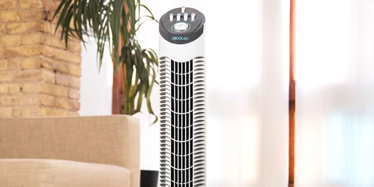 El ventilador más vendido en Amazon es de Cecotec y parece de diseño