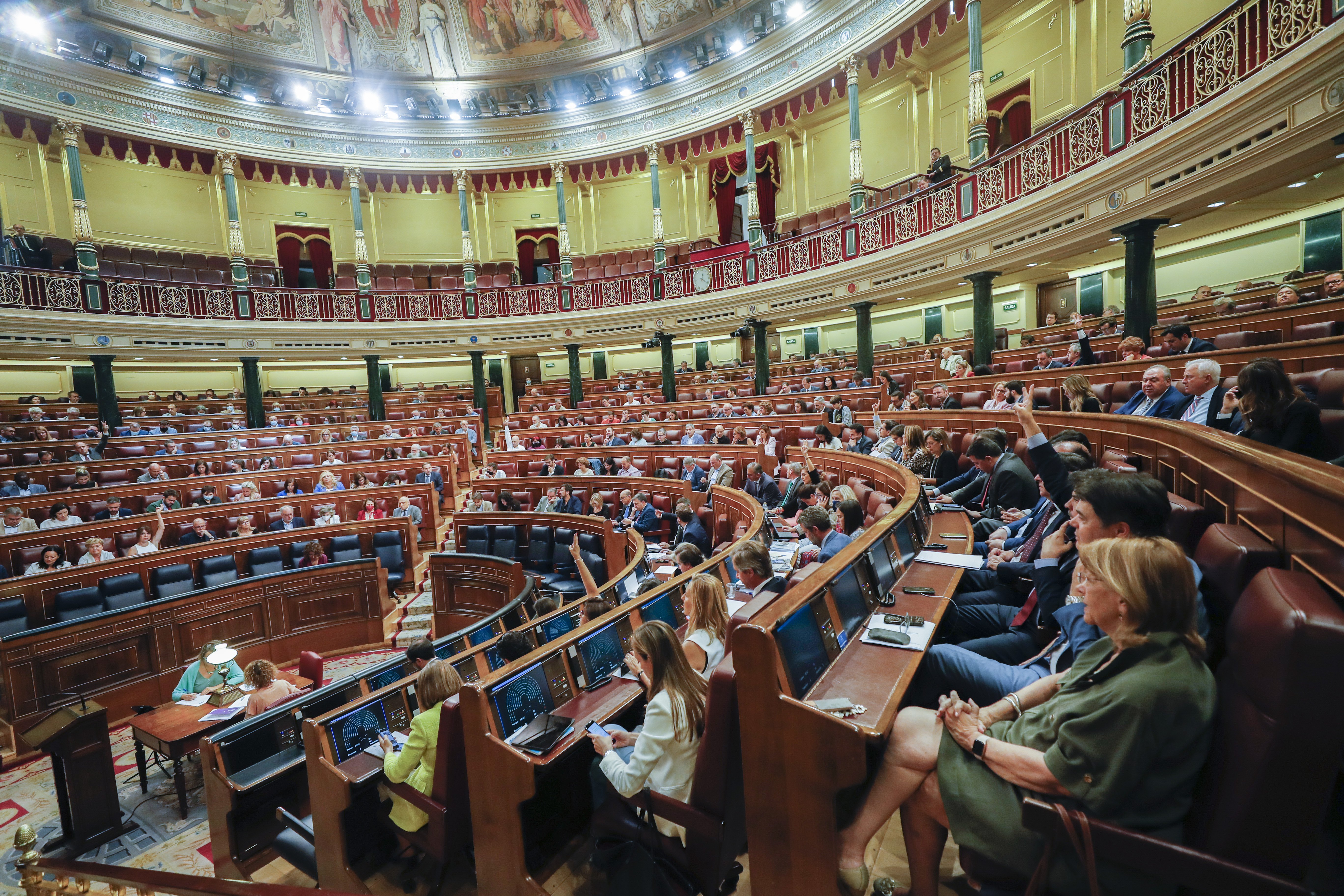 El Congrés aprova el decret energètic amb el 'sí' d'ERC i el 'no' de Junts