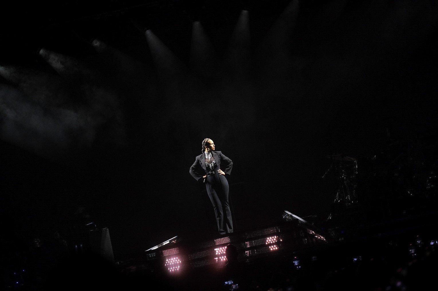 Una Alicia Keys pletòrica magnetitza Barcelona amb el seu R&B