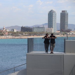 Mirador i escales port de Barcelona ACN