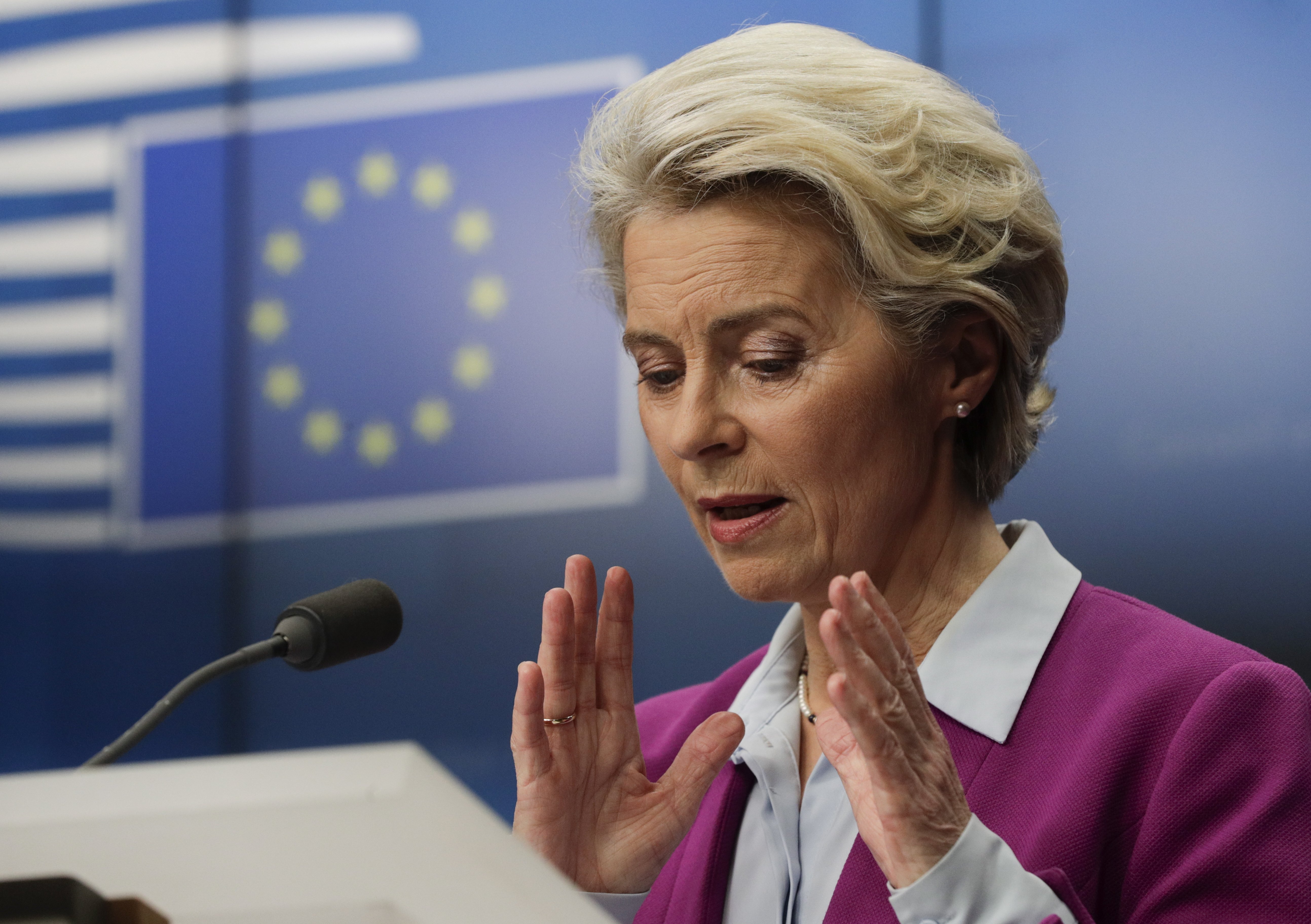 Von der Leyen recorda davant el parlament ucraïnès que el camí per entrar a la UE serà llarg