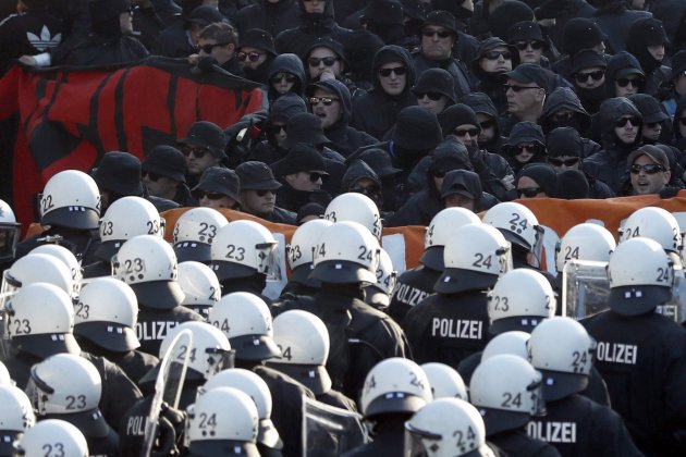 Protesta Hamburg G-20- EFE