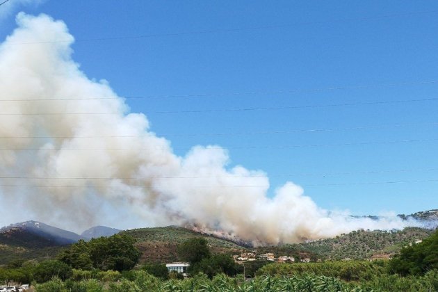 Incendi Castell Aro