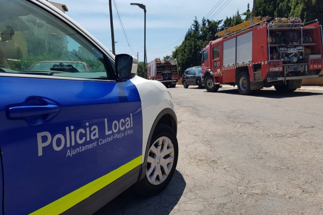 Policia Local Bombers Incendi Castell Platja Aro Santa Cristina