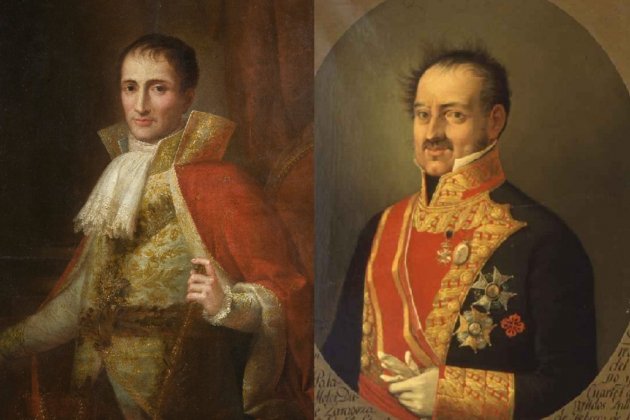 Josep I i general Palafox. Font Museu del Prado i Ministeri de Defensa