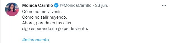 Mónica Carrillo tuit Vanesa 3 Twitter