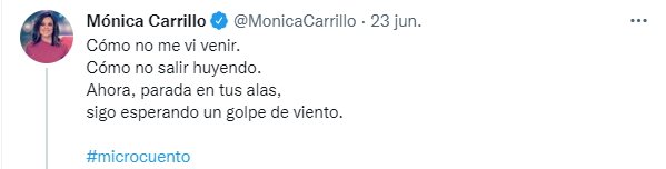 Mónica Carrillo tuit Vanesa 3 Twitter Mónica Carrillo tuit Vanesa 3 Twitter