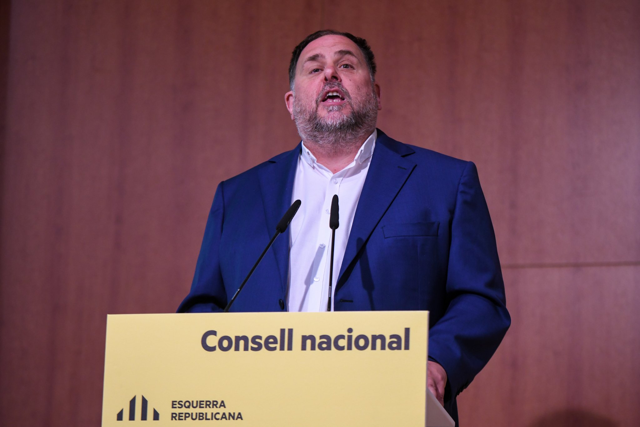 Oriol Junqueras reivindica la negociación y critica que ERC está sola asumiendo riesgos