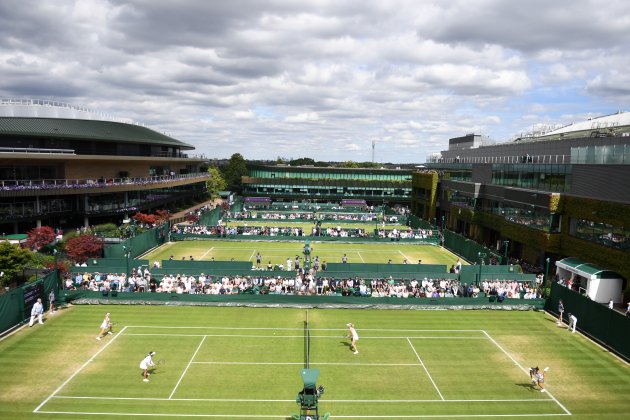 Pistas laterales Wimbledon EFE