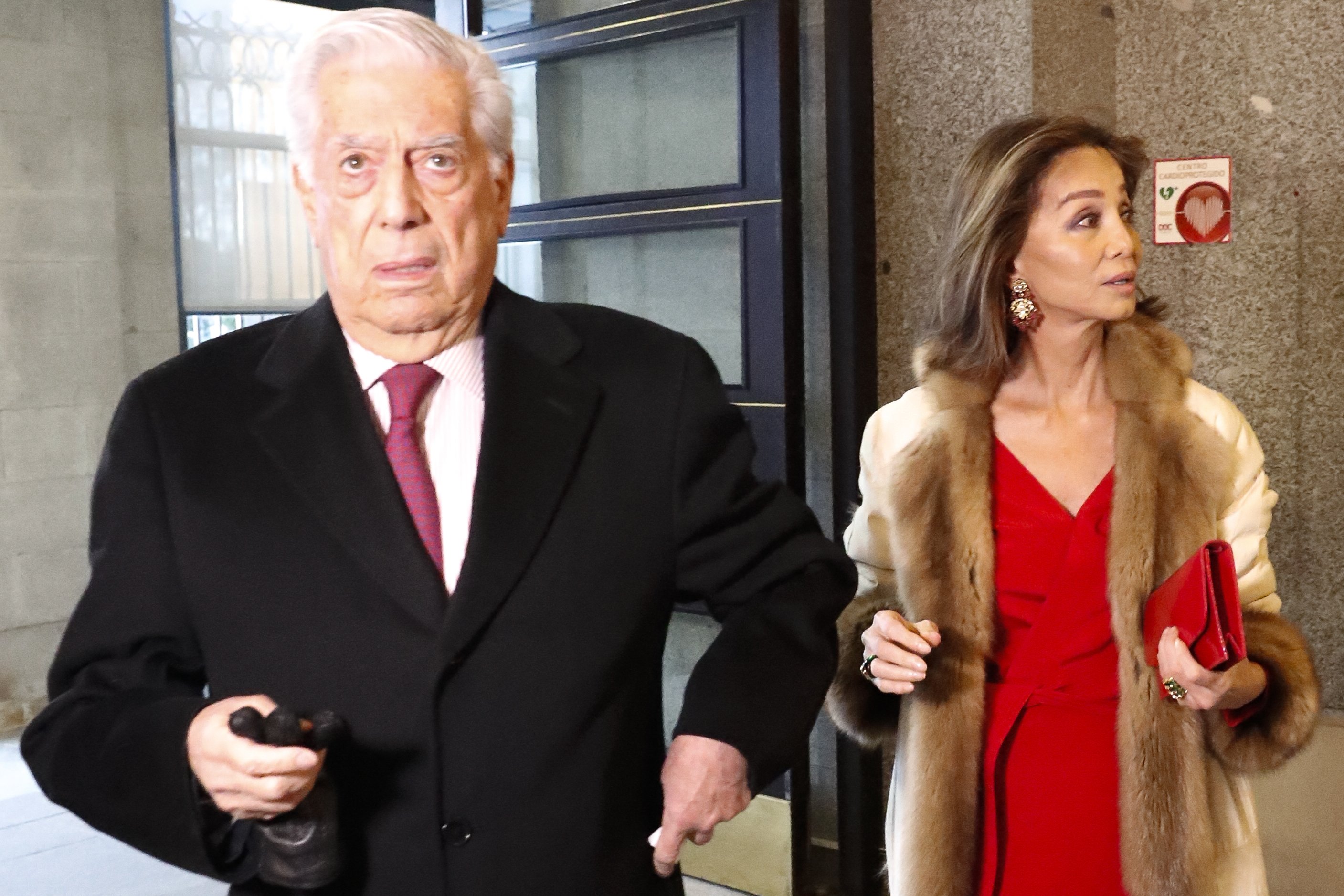 Mario Vargas Llosa con Isabel Preysler GTRES
