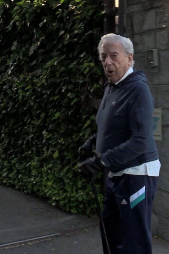 Mario Vargas Llosa en mansión Isabel Preysler GTRES