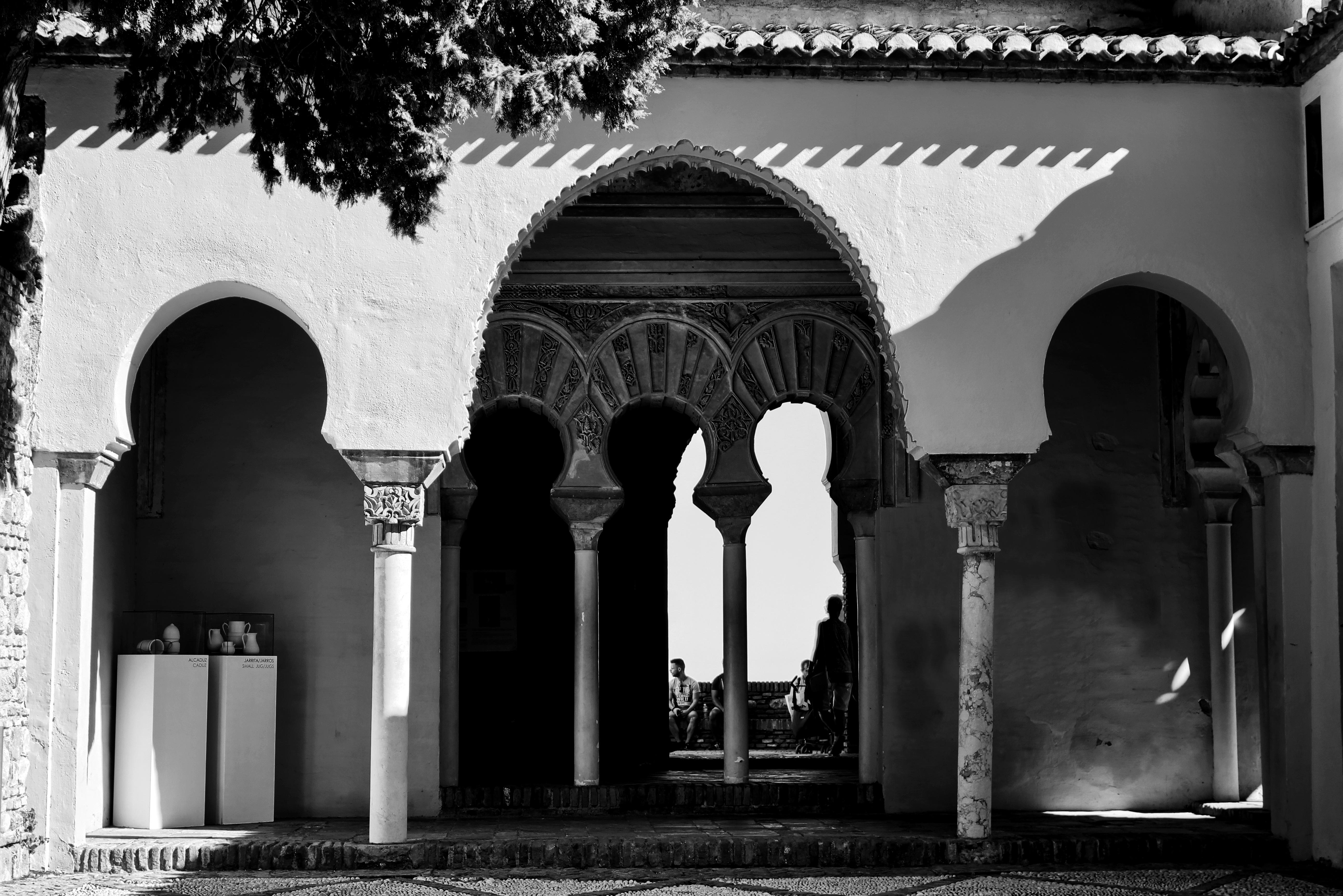 Imagen del interior de la Alcazaba de Málaga / Pixabay