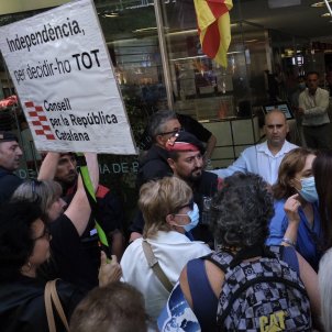 Protesta al Col·legi de l'Advocacia per la visita del jutge Manuel Marchena   Carlos Baglietto (6)