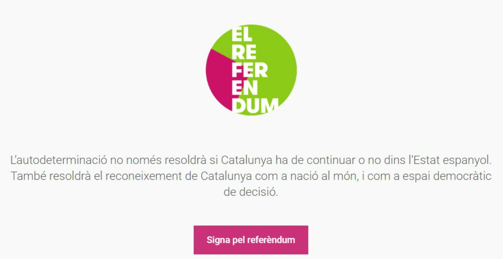 Polítics i societat civil demanen un referèndum vinculant pel 2017