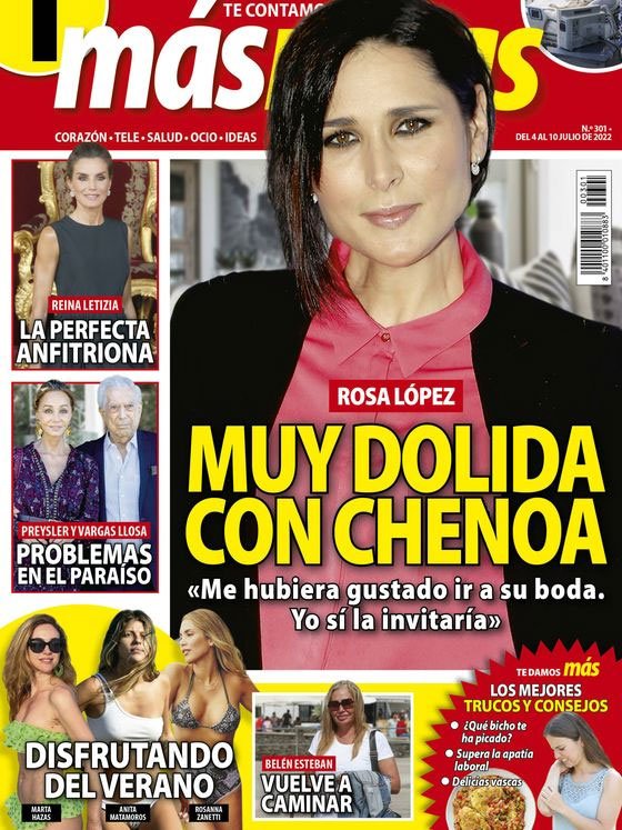 Portada rvista 'Más y Más' Portada rvista 'Más y Más'