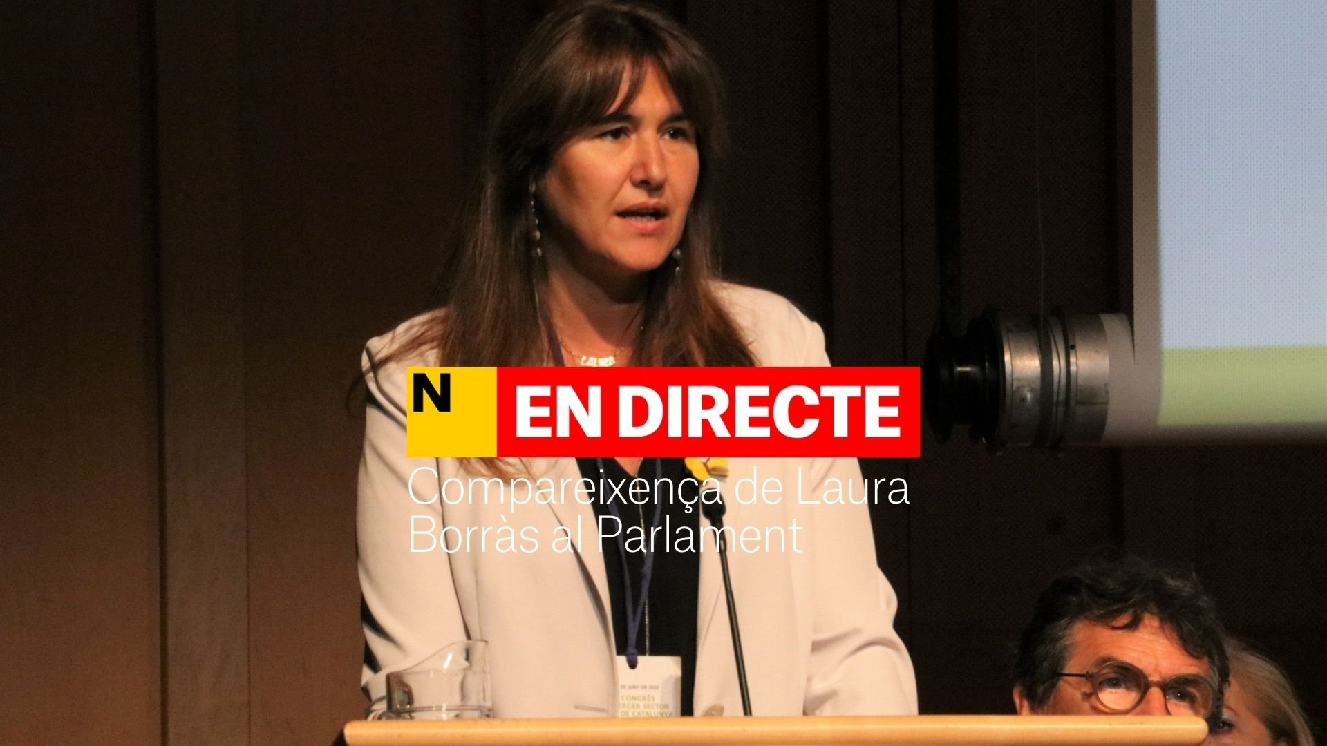 Laura Borràs compareix al Parlament | DIRECTE