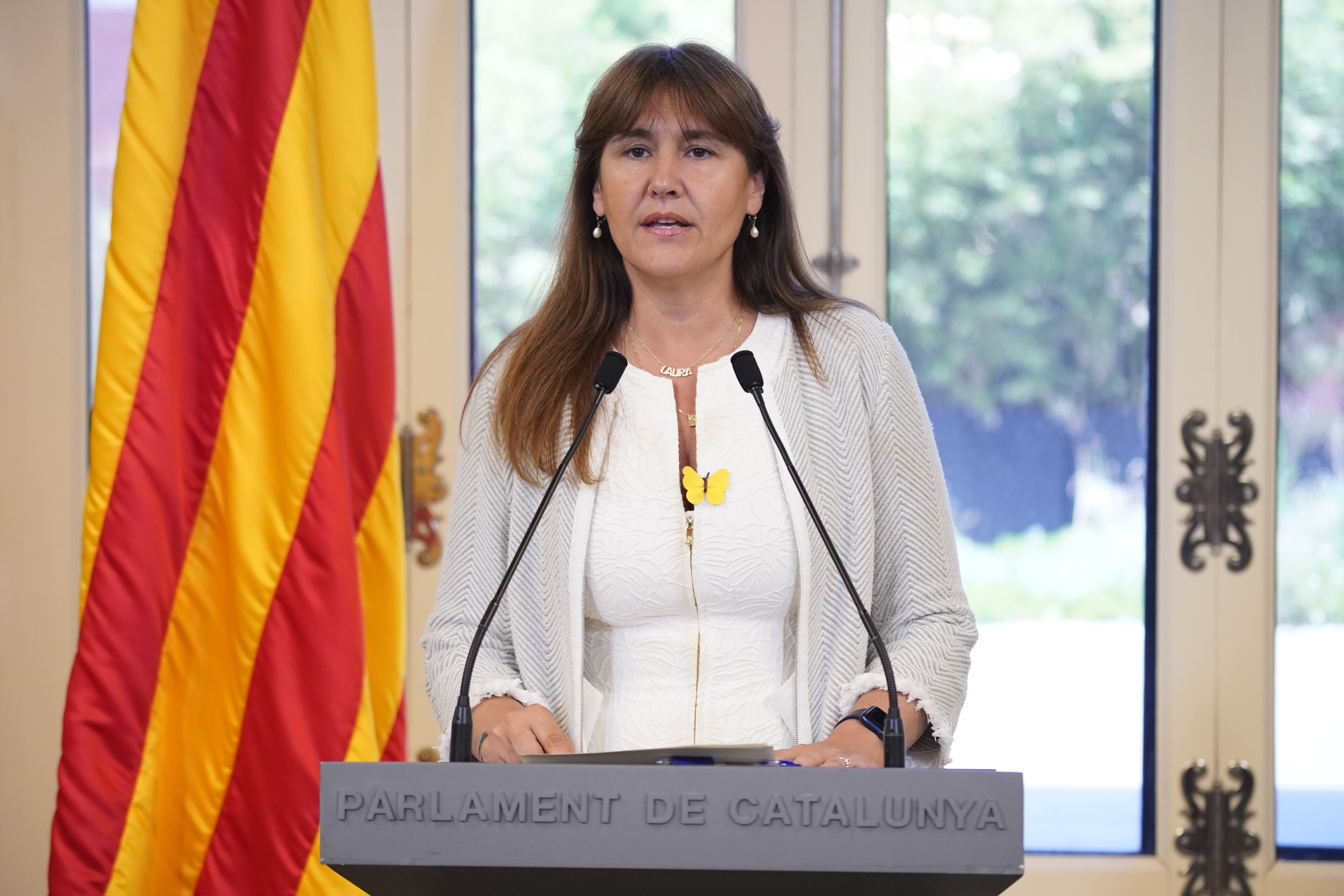 Laura Borràs planta cara i no dimiteix: "Soc innocent"