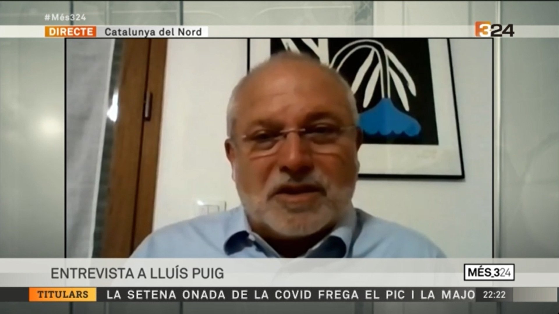 Lluís Puig celebra el frente común del independentismo con la delegación de su voto