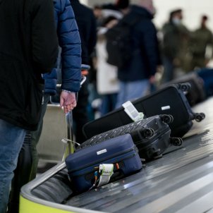 Cómo la maleta en el aeropuerto?