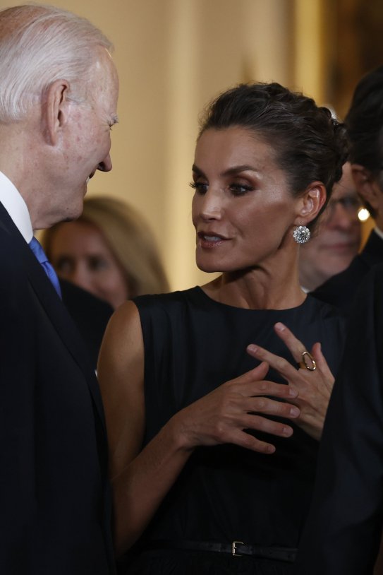 Letizia y Biden GTRES