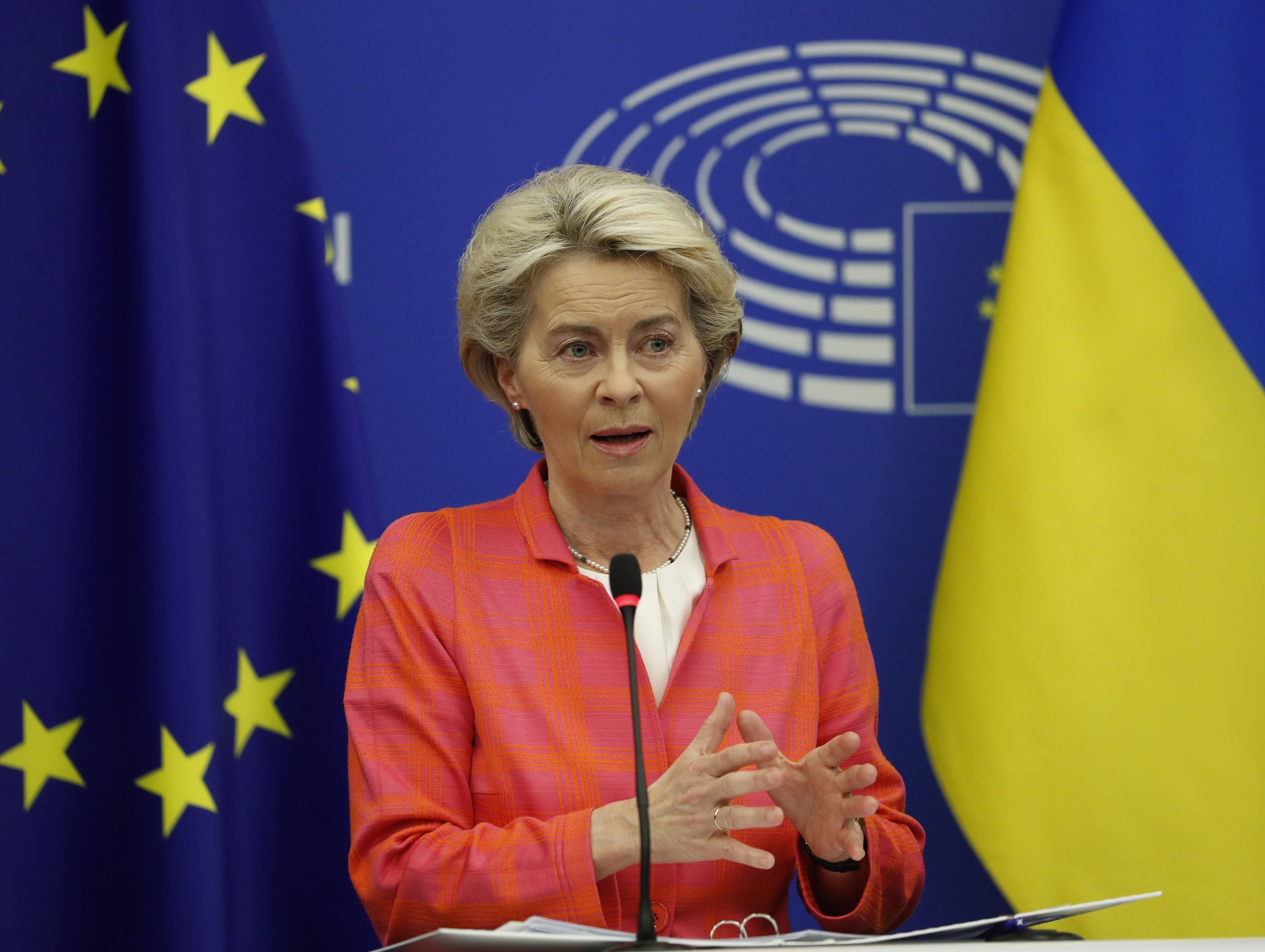 Alerta por el gas ruso: Ursula von der Leyen no descarta un corte total