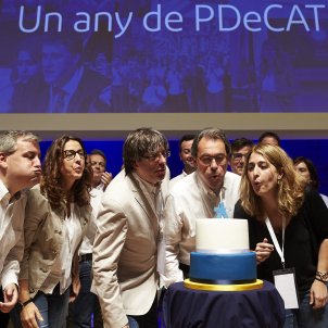 PDeCAT Puigdemont Mas Pascal - EFE PDeCAT Puigdemont Mas Pascal - EFE