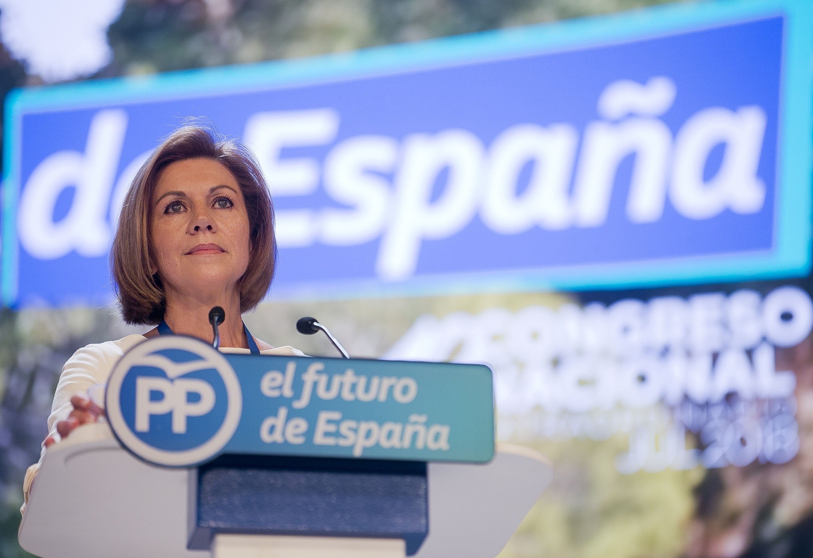Cospedal i Villarejo, contra Podemos: "Els buscarem la ruïna"