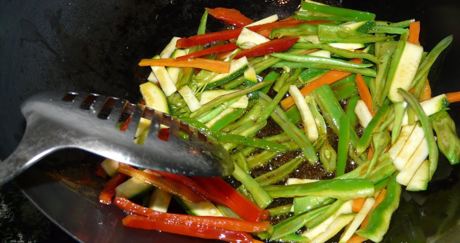 wok fideus xinesos gambes verdures pas21