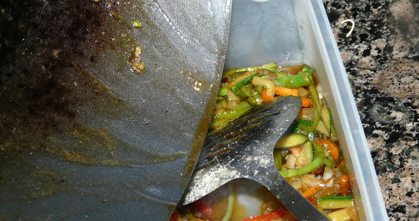 wok fideus xinesos gambes verdures pas25