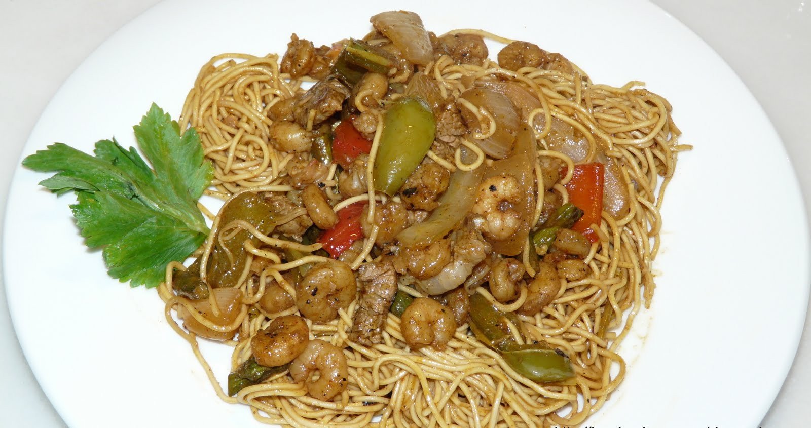 wok gambes vedella al curri pas35