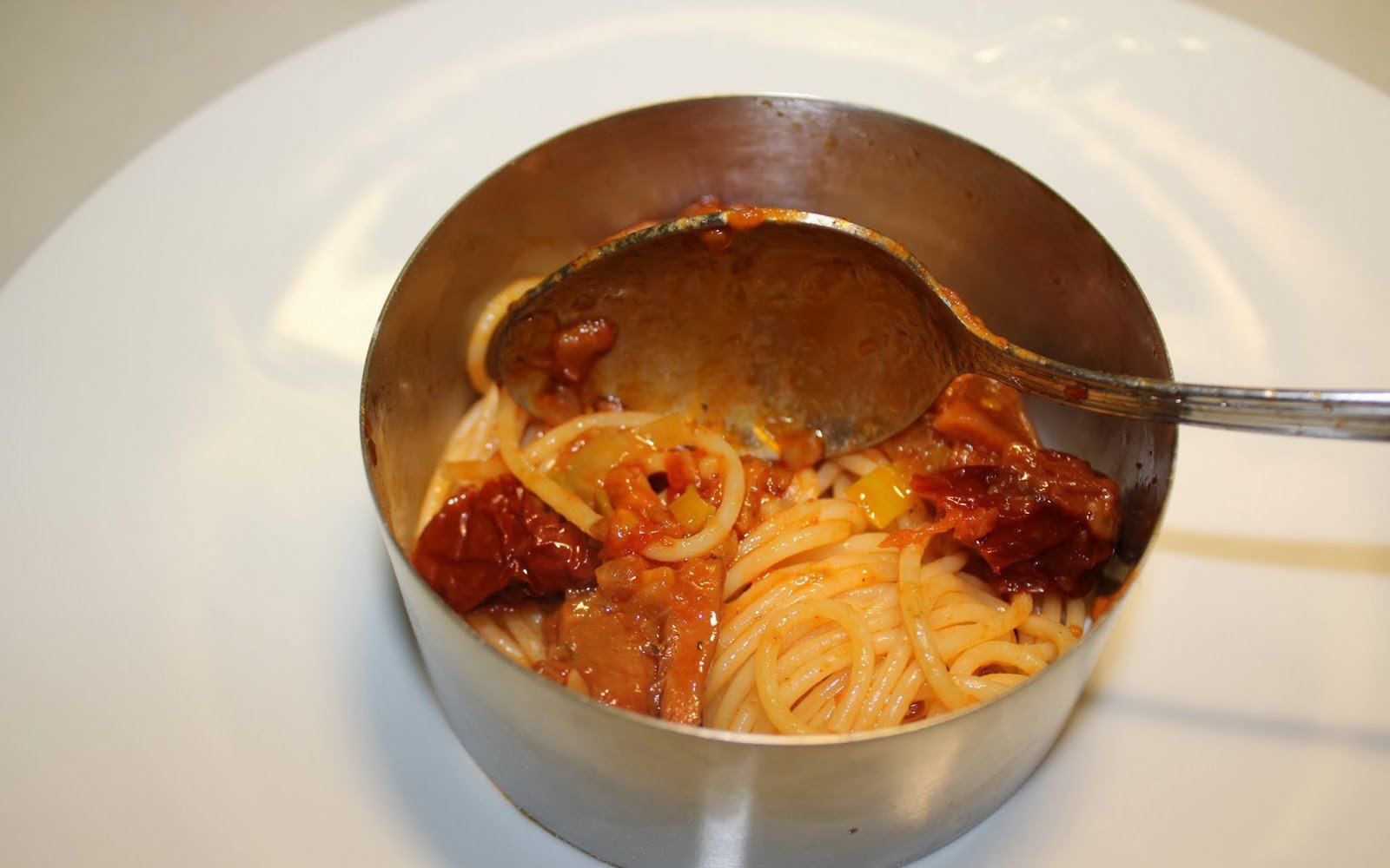 espagueti rovellons tomaquet sec pas27