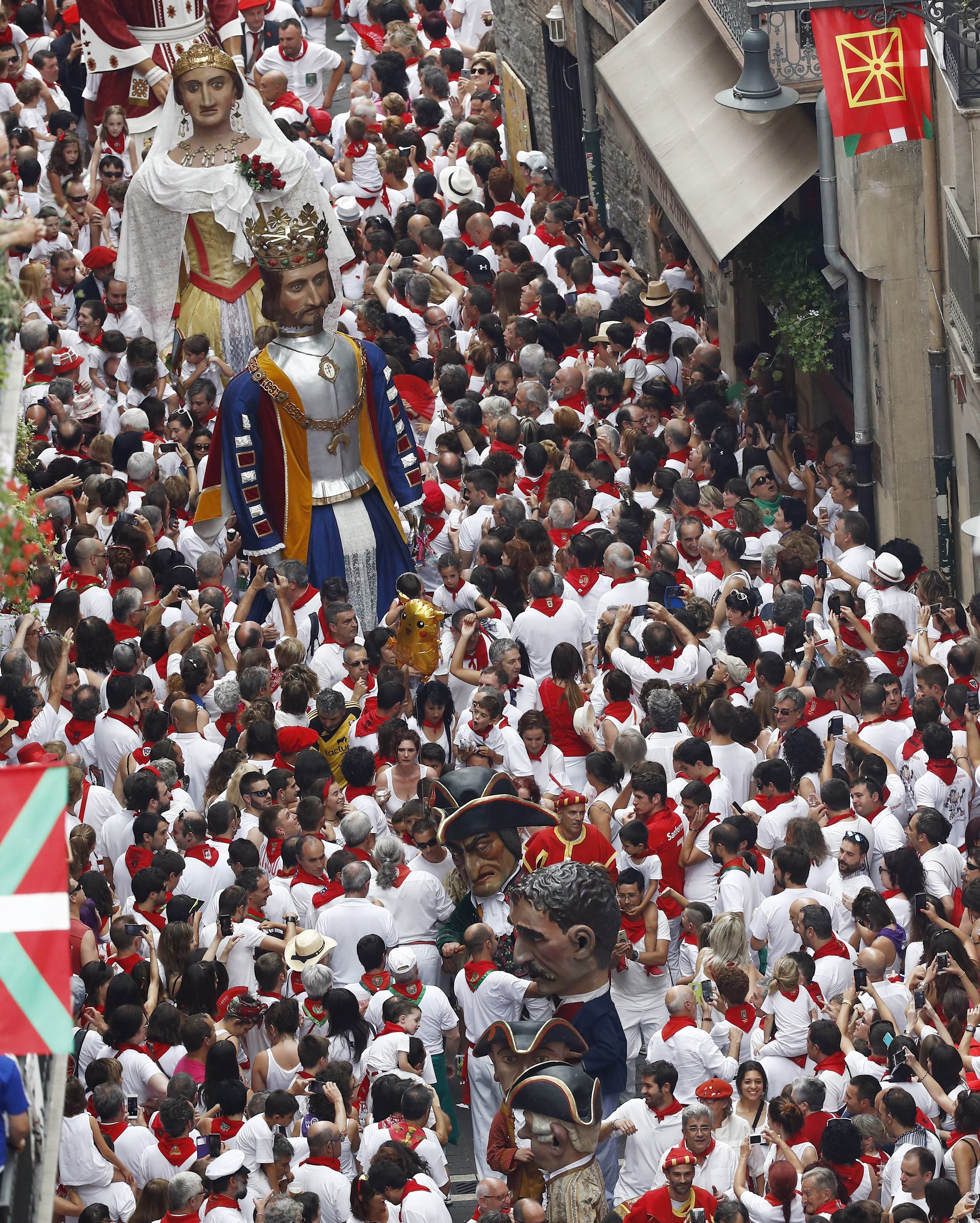 Dos detinguts per abusos sexuals als Sanfermines