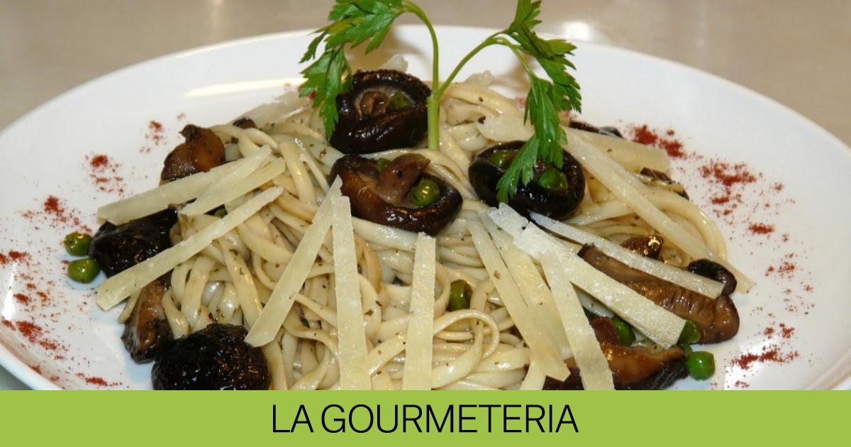 Tallarines con shiitake Recetas de La Gourmeteria