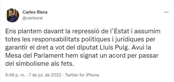 TUIT carles riera mesa TUIT carles riera mesa