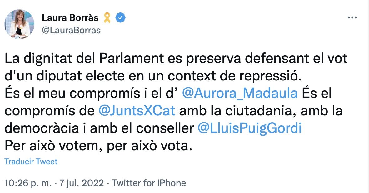Tuit Borras lluis puig