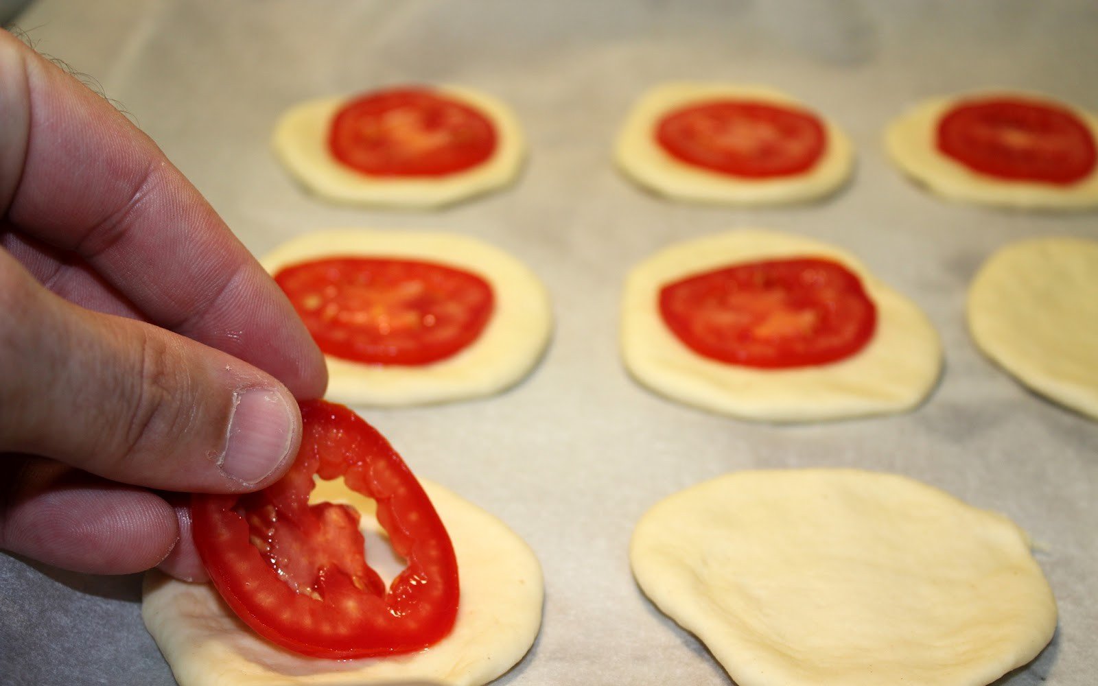 pizzetes iberiques mozarella bufala pas11