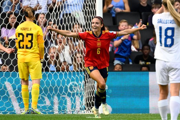 Aitana Bonmatí Segon gol España Finlandia Women's Euro Uefa 2022 / Foto: @WEURO2022