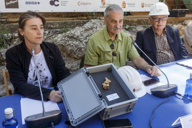 Presenten la darrera troballa d'Atapuerca, la cara del primer europeu / Efe Presenten la darrera troballa d'Atapuerca, la cara del primer europeu / Efe