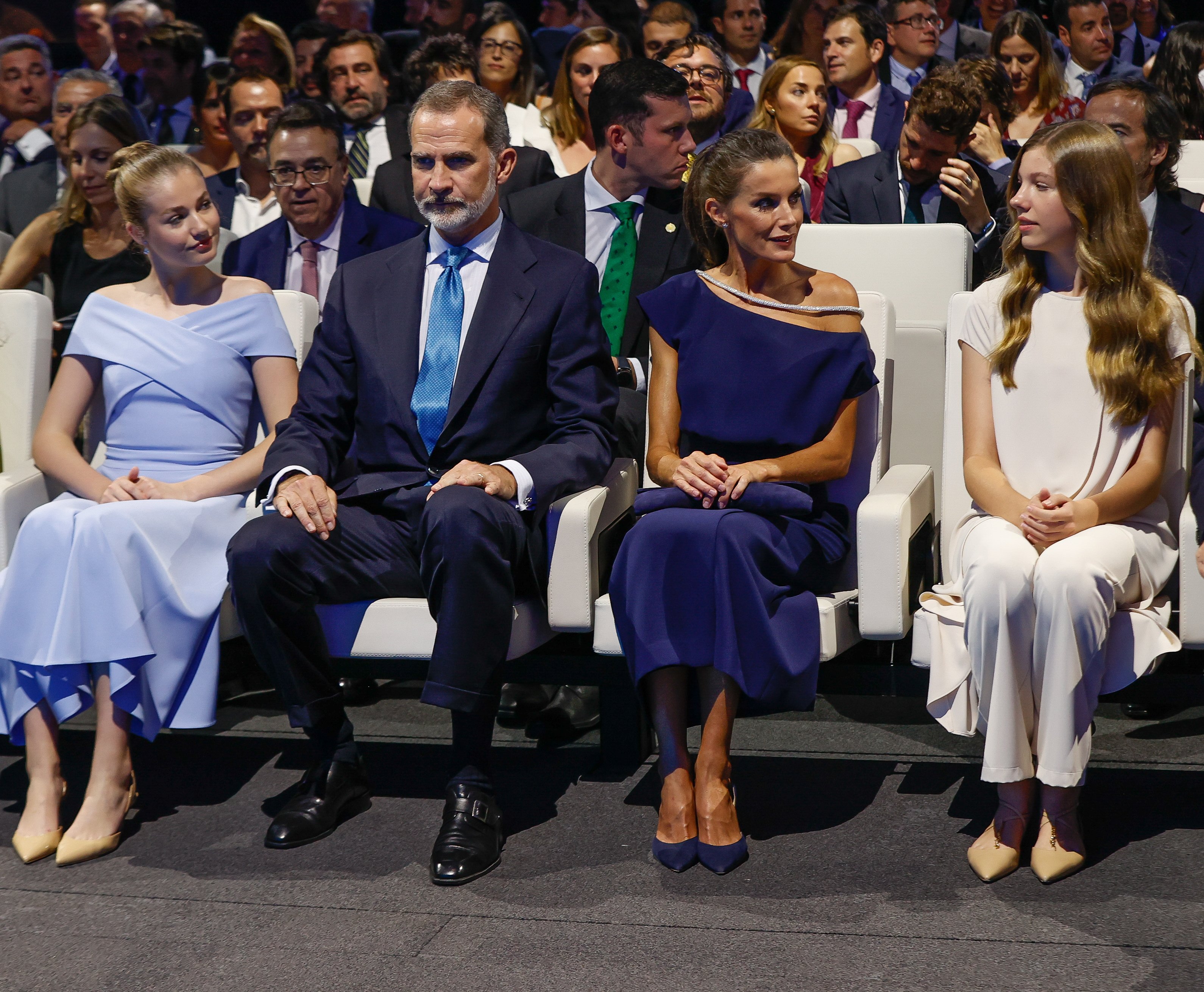 Leonor, Felipe, Letizia y Sofia GTRES Leonor, Felipe, Letizia y Sofia GTRES
