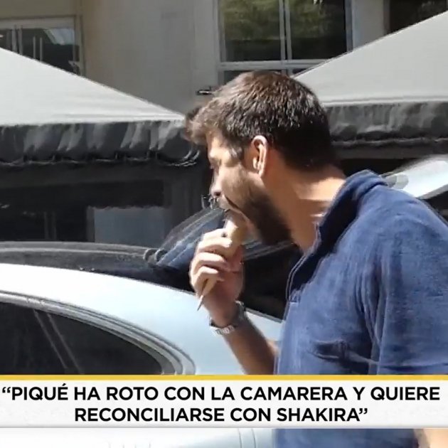 Gerard Piqué helado Telecinco