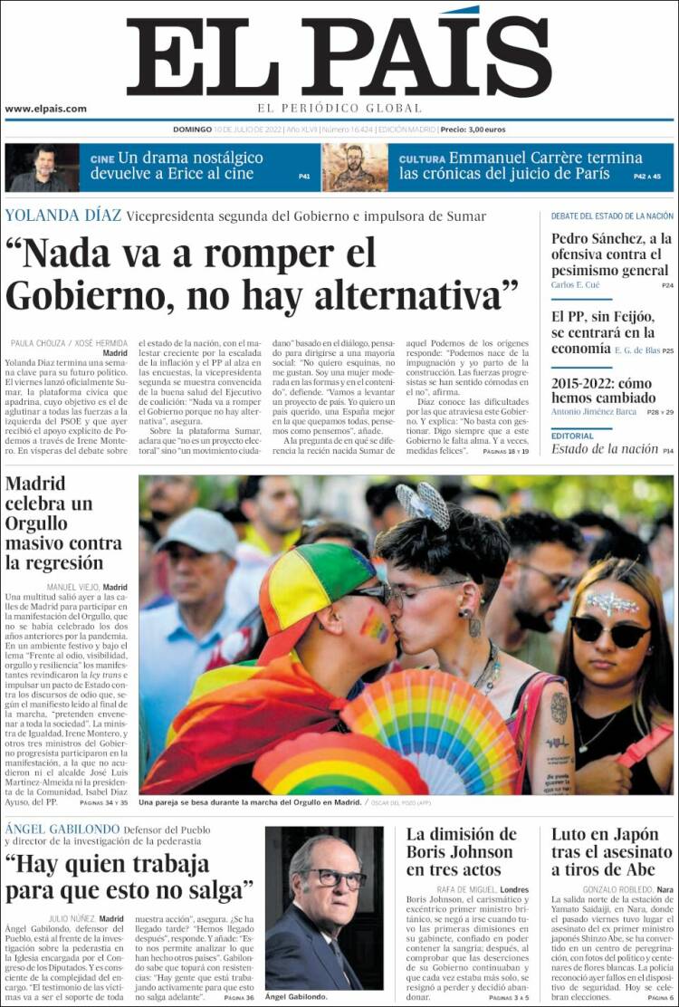 portada elpais portada elpais