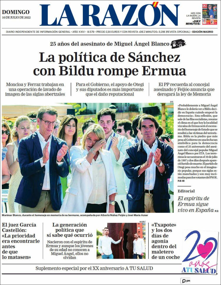 portada larazon portada larazon