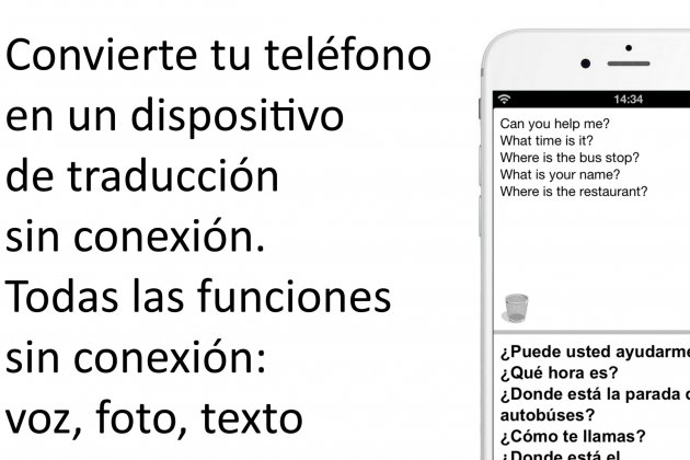 Traductor sin conexión