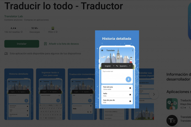 Traducirlo todo Traducirlo todo
