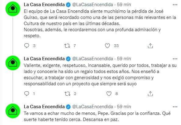 TUIT casa encendida mort jose guirao